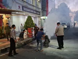 Sedih, Motor - HP Warga Blitar Hangus Terbakar gegara Korsleting
