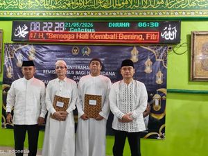 3.724 Warga Binaan di Jambi Terima Remisi Idulfitri, 30 Orang Langsung Bebas