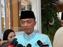 Halalbihalal Lebaran, Prabowo Terima SBY dan Jokowi di Istana Sore Ini