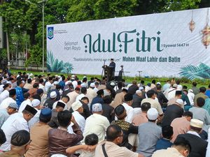 Khidmat Salat Idul Fitri di Mataram hingga Bima NTB