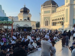 3.000 Jemaah Diperkirakan akan Salat Idul Adha 2026 di Masjid Raya Medan