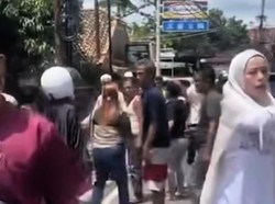 Warga Prabumulih Dibacok Pria Diduga ODGJ, Pelaku Diamankan Polisi