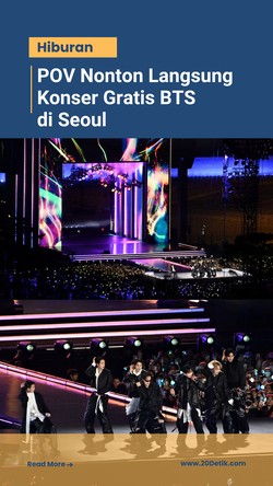 Video: POV Nonton Langsung Konser Gratis BTS di Seoul Hari Ini