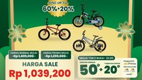 Sepeda Rp 1 Juta Cuma di Transmart Full Day Sale
