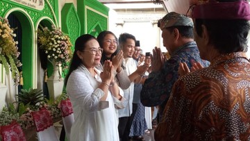 Ribuan Warga Semarang Rayakan Idulfitri Bersama di Balai Kota