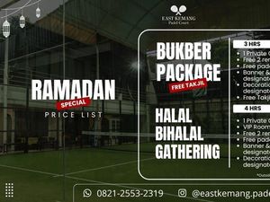Rayakan Halal Bihalal dengan Cara Berbeda di East Kemang Padel Court