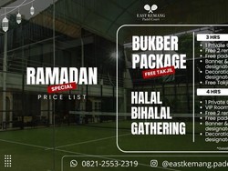 Rayakan Halal Bihalal dengan Cara Berbeda di East Kemang Padel Court