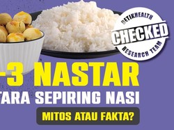 Infografis: Perbandingan Kalori 2-3 Nastar Vs Sepiring Nasi, Benarkah Setara?