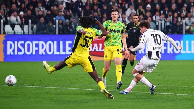 Hasil Juventus Vs Sassuolo: Gol Yildiz Dibalas Pinamonti, Skor 1-1