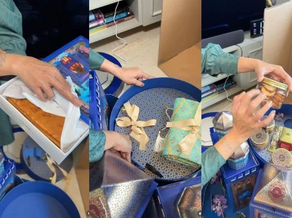 Spesial Lebaran! 8 Hampers Milik Seleb, Ada Kue hingga Piring Cantik