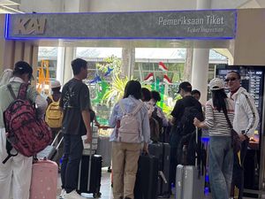 H+6 Lebaran, 27 Ribu Penumpang Tiba di Stasiun Daop 8 Surabaya