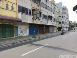 Lebaran Hari Kedua Pusat Kota Medan Sunyi, Banyak Toko Tutup