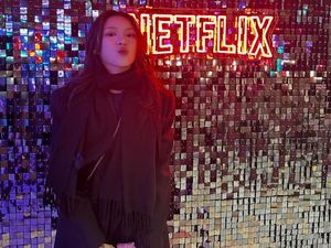 Tiara Andini Lebaran di Korea Sambil Nonton Live Comeback BTS