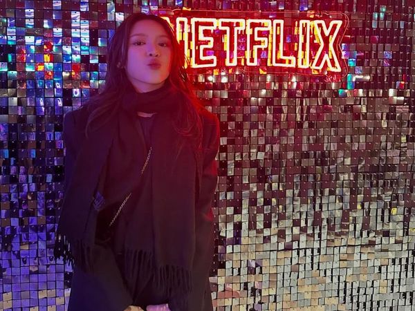 Tiara Andini Lebaran di Korea Sambil Nonton Live Comeback BTS