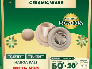 Beli Peralatan Makan & Minum di Transmart Full Day Sale Bisa Semurah Ini