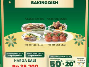Lebaran Tiba! Transmart Full Day Sale Obral Baking Dish-Panci