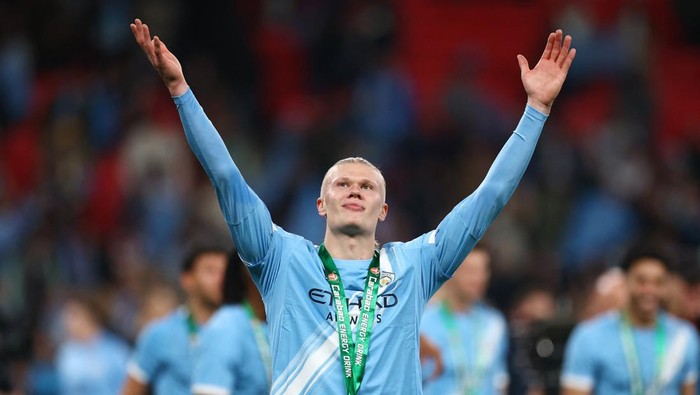 Erling Haaland lagi-lagi memble di partai final.