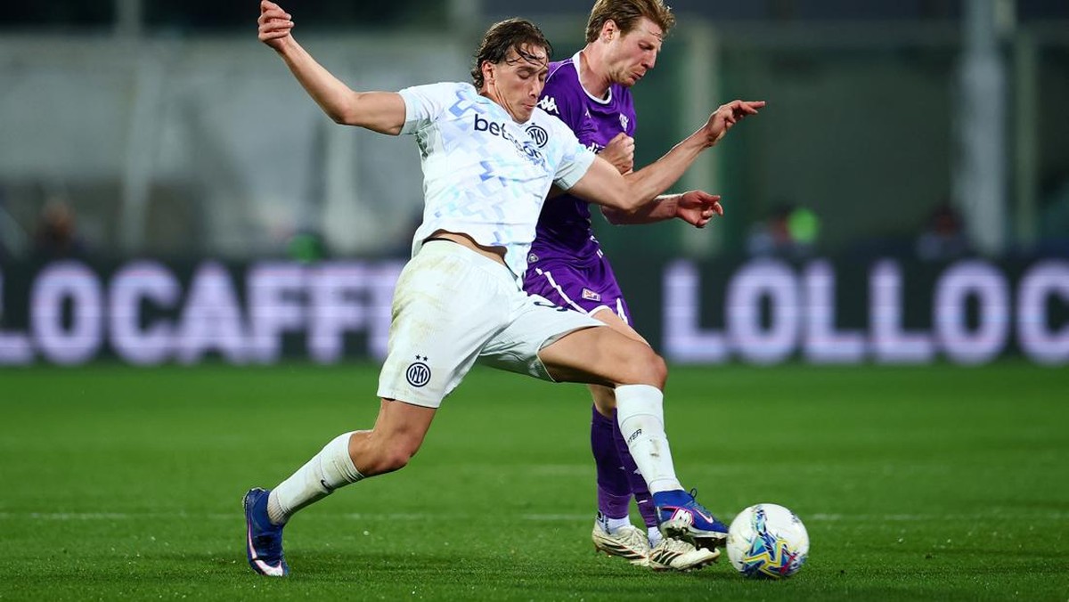 Fiorentina vs Inter Milan tuntas 1-1. (REUTERS/Guglielmo Mangiapane)