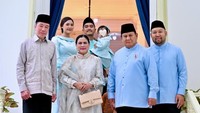 Gaya Iriana Dampingi Jokowi Silaturahmi Dengan Prabowo, Pakai Tas Rp 182 Juta