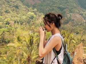 Momen Gege Elisa Ngopi di Bali hingga Kyoto