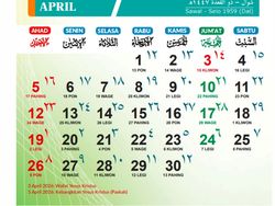 Kalender April 2026 Lengkap: Tanggal Merah, Libur Nasional-Cuti, dan Hari Besar