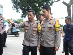 Kapolda Bali Tinjau Pos Masceti, Pastikan Arus Balik Nyepi-Lebaran Lancar