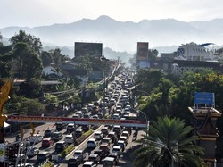 H+3 Lebaran, Kendaraan Menuju Puncak Bogor Turun 25% Dibanding Pagi Kemarin