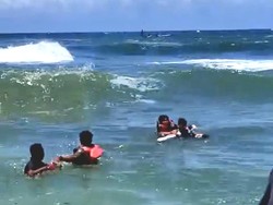 2 Wisatawan Terseret Rip Current di Pantai Drini Gunungkidul