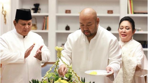 Prabowo unggah foto di momen Didit ulang tahun.