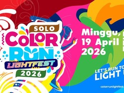 Bukan Sekadar Lari, Ini Keseruan yang Akan Hadir di Solo Color Run Lightfest 2026