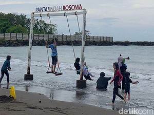 Pantai Indah Bosowa Makassar Diserbu 2.634 Pengunjung Selama Libur Lebaran