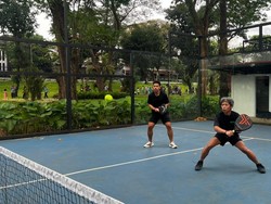 Libur Lebaran di Taman Bendera Pusaka, Warga Main Padel hingga Playground