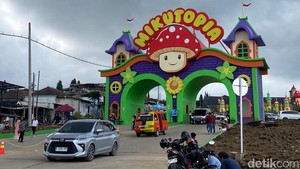 Mikutopia Kota Batu Diserbu 3.000 Wisatawan di Hari Ketiga Lebaran