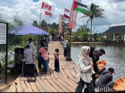 Objek Wisata di Pagar Alam Diserbu Wisatawan Saat Libur Lebaran