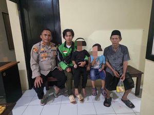 2 Anak Tersesat di Gunung Salak Bogor Diamankan Polisi, Langsung Dijemput Ortu