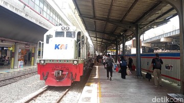 8 Perjalanan Kereta dari Jakarta Dibatalkan Hari Ini