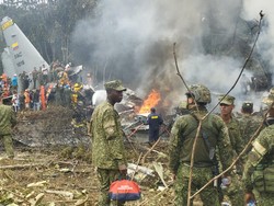 Pesawat Militer Kolombia Jatuh Usai Lepas Landas hingga Tewaskan 66 Orang