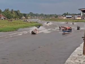 Polisi Beri Peringatan Usai Dua Speedboat Wisata Terbalik di Ogan Ilir