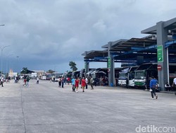 Puncak Arus Balik, Penumpang di Terminal Arjosari Malang Naik 100%
