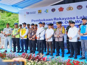 One Way Arus Balik Dimulai, Kapolri Pastikan Rekayasa Lalin-Tol Fungsional Siap