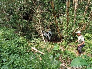 5 Pegawai Dinas Pertanian Tabanan Masuk Jurang 8 Meter, Ini Kronologinya