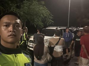 Laka Beruntun Kembali Terjadi Saat Arus Balik di Tol Nganjuk, Lalin Padat