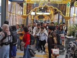 115 Ribu Penumpang Padati Stasiun Malang Raya Selama Arus Lebaran 2026