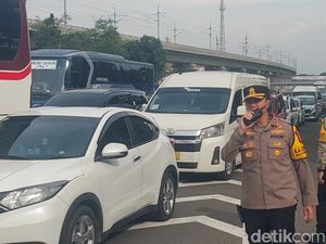 Geliat Puncak Arus Balik Libur Lebaran di Tol Purbaleunyi