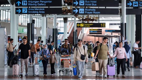 Potret Bandara Soetta Mulai Padat Saat Arus Balik
