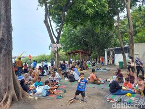 Ribuan Wisatawan Padati THP Kenjeran Selama Libur Lebaran 2026