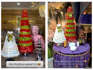 Tasyi Athasyia Masih Rayakan Lebaran, Ada Ketupat hingga Strawberry Tree