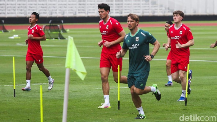 Timnas Indonesia Gelar Latihan Perdana Jelang FIFA Series