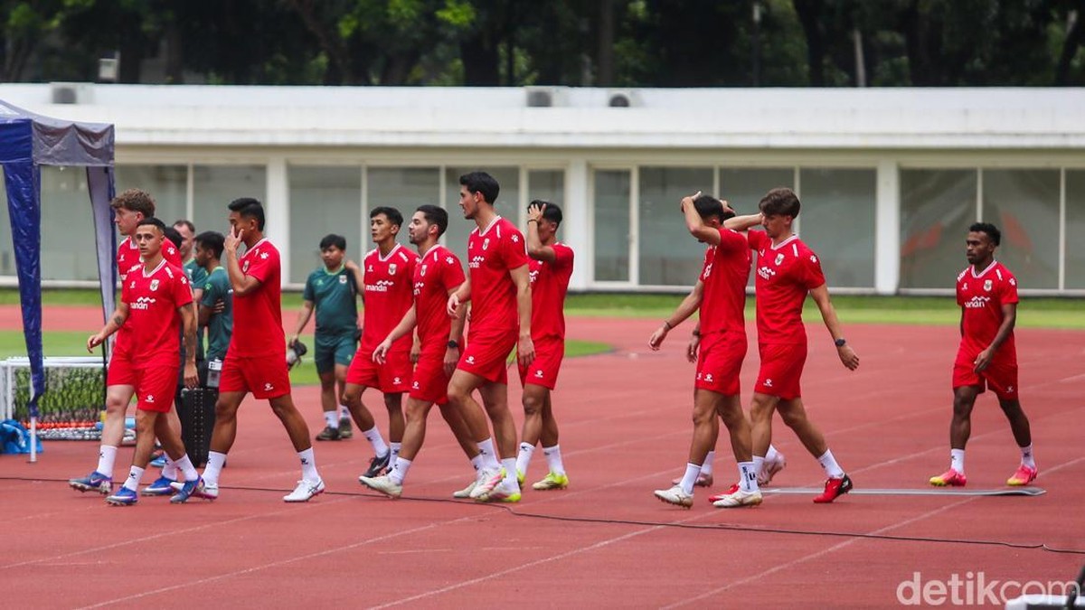 Latihan Timnas Indonesia jelang FIFA Series 2026. Foto: Gilang Faturahman/detikfoto