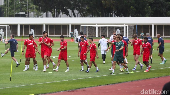 Timnas Indonesia Gelar Latihan Perdana Jelang FIFA Series